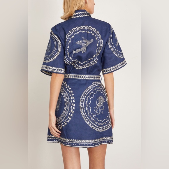 Alemais Oceane Mini Dress Sz US 2 - Picture 2 of 7